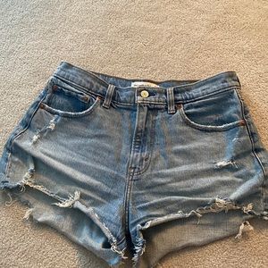 Abercrombie and Fitch curve love mom shorts